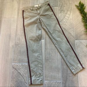 Anthropologie Chino Relaxed Chino Khaki Pants size 26